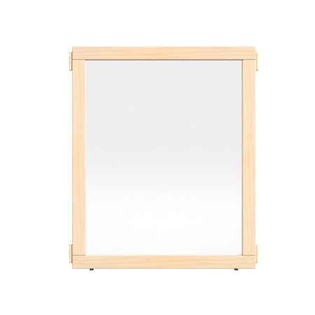 Jonti-Craft KYDZ Suite Panel, E-height, 24 in. Wide, See-Thru 1510JCEPL